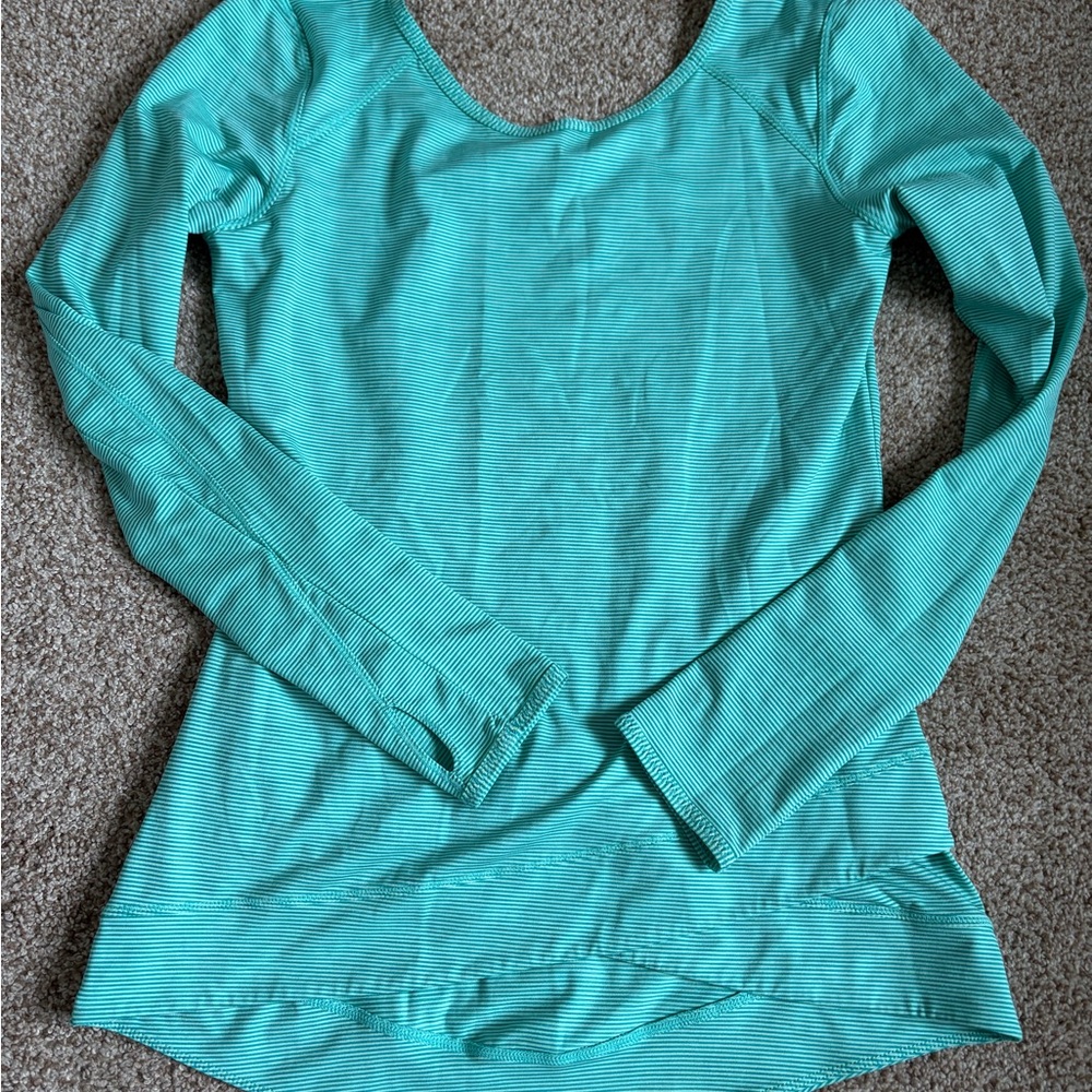 Zella Aqua Long Sleeve Women's Tee